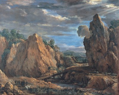 The Alum Mines of Tolfa by Pietro da Cortona